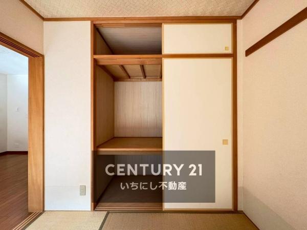 再生住宅「エミナス」・リビオ上名和Ｂ棟　収納　和室の収納