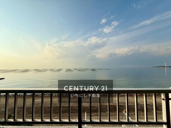 ユーハウス大野海岸 現地からの眺望 潮風や波音を感路ることが出来るバルコニー ユーハウス大野海岸 現地からの眺望 潮風や波音を感路ることが出来るバルコニー