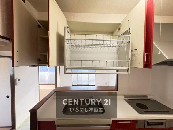 再生住宅「エミナス」・グリーンコーポ江南　キッチン　収納豊富なキッチン