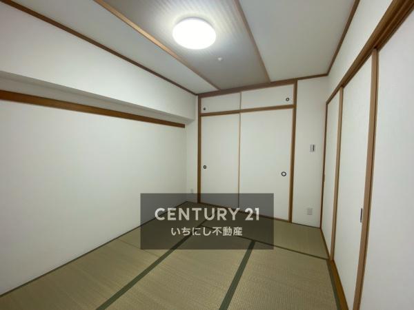 ライオンズステーションプラザ勝川弐番館 和室 客間やお昼寝スペースにも便利な一室 ライオンズステーションプラザ勝川弐番館 和室 客間やお昼寝スペースにも便利な一室