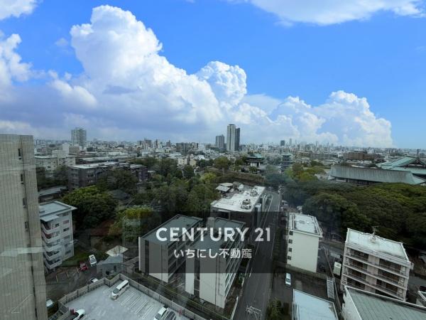 ウエリス覚王山法王町　現地からの眺望　アウトドア空間